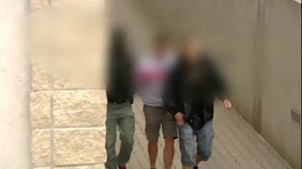Zatrzymani za transparent 