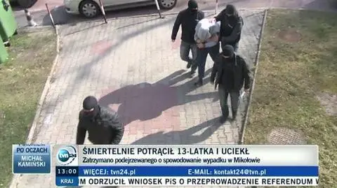 Zatrzymano podejrzanego o śmiertelne potrącenie 13-latka