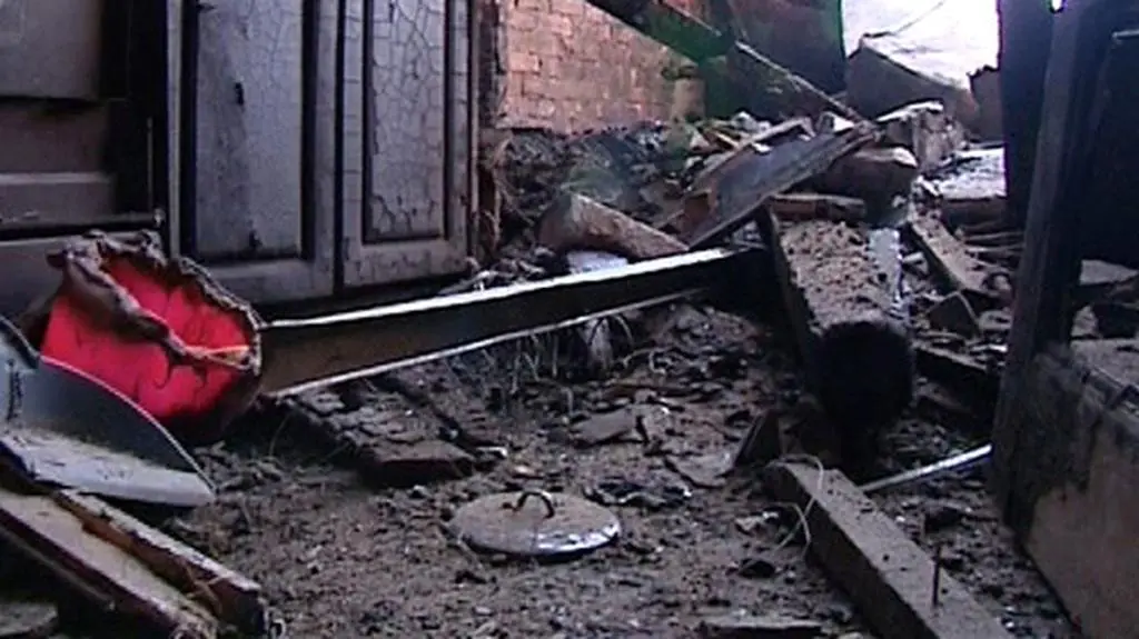 Zawalenie pustostanu (film internauty)