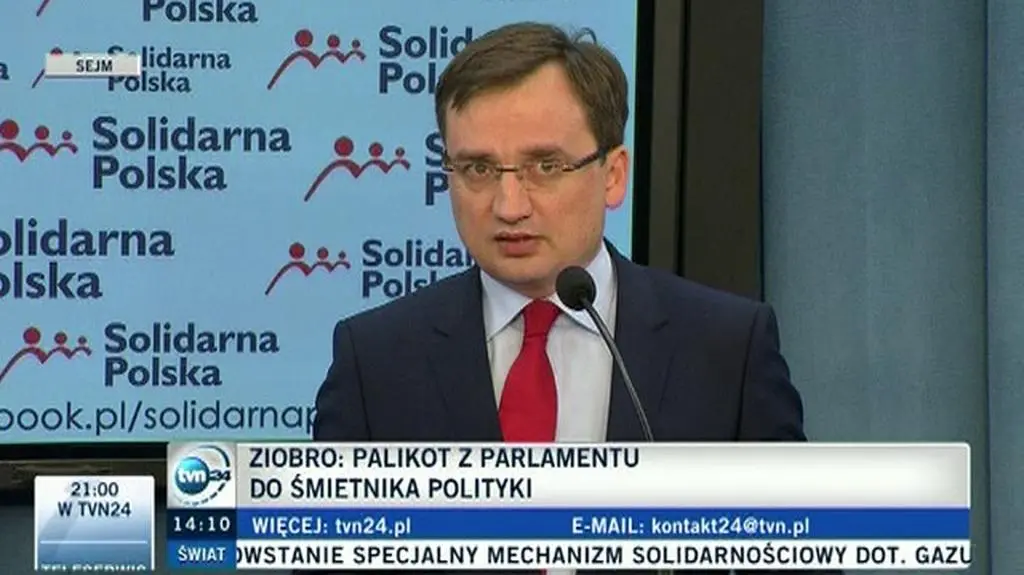 Zawiadomienie składa też Ziobro