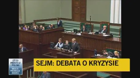 Zbigniew Chlebowski broni polityki rządu