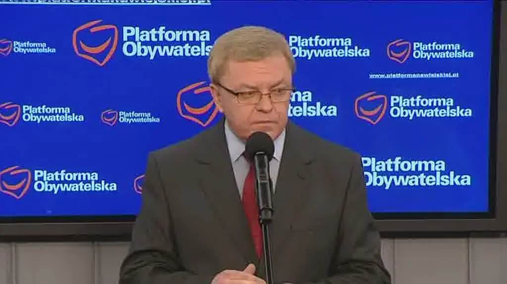 Zbigniew Chlebowski "pełen uznania dla pani minister"