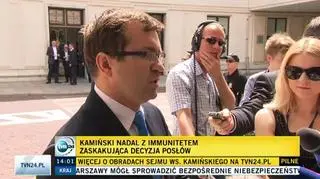 Zbigniew Girzyński: ktokolwiek podniesie rękę na Mariusza Kamińskiego, to będzie zamach na najbardziej uczciwego człowieka w Polsce