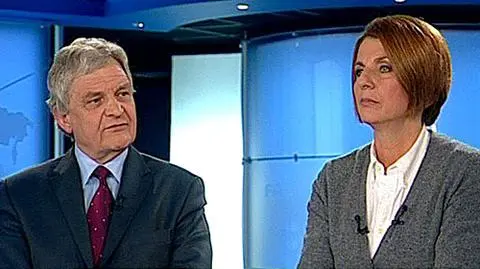 Zbigniew Wassermann (PiS) i Julia Pitera (PO).
