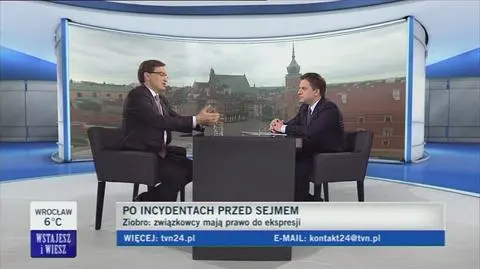 Zbigniew Ziobro w programie "Jeden na jeden"