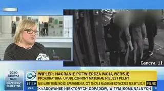 Zdaniem Beaty Kempy film z monitoringu powinien zostać włączony do postępowania