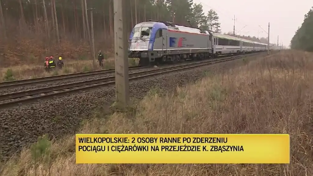 Zderzenie na przejeździe w Zbąszynie 