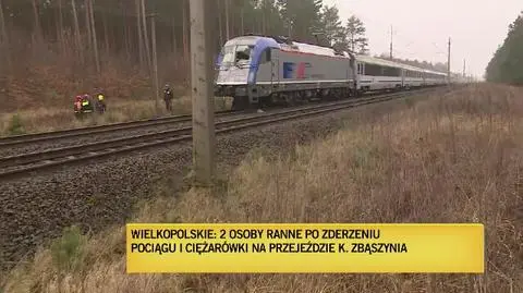 Zderzenie na przejeździe w Zbąszynie 
