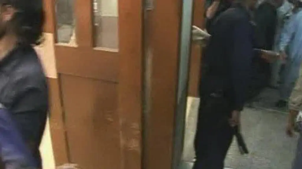 Zdjęcia spod jednego ze szpitali