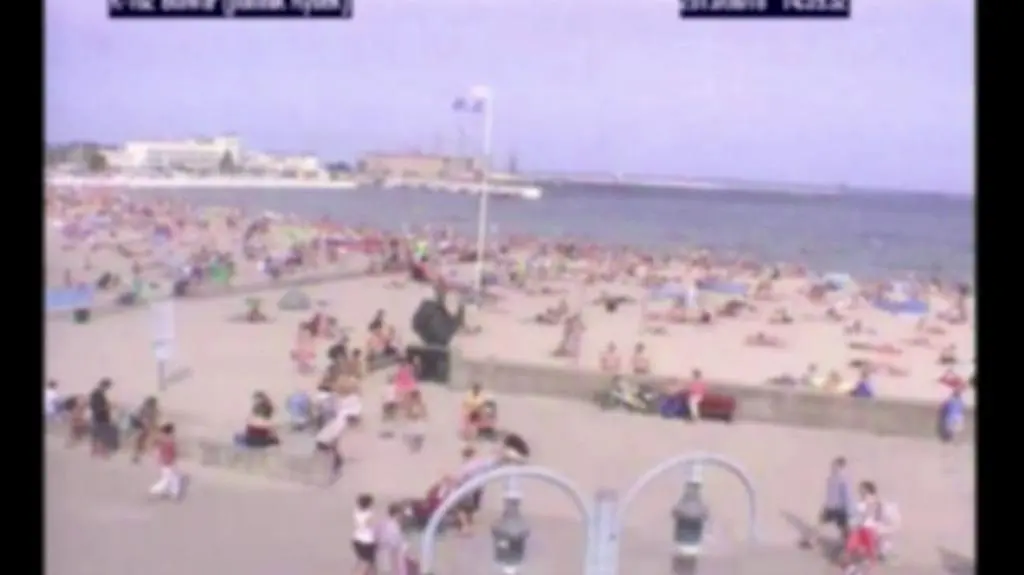 Zdjęcia z monitoringu miejskiego z Gdyni cz.2 (film bez dźwięku)