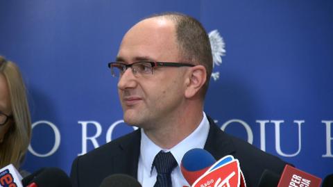 Zdziebło: wierzymy, że KE jak najszybciej zmieni decyzję