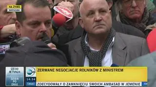 Zerwane negocjacje rządu z rolnikami 