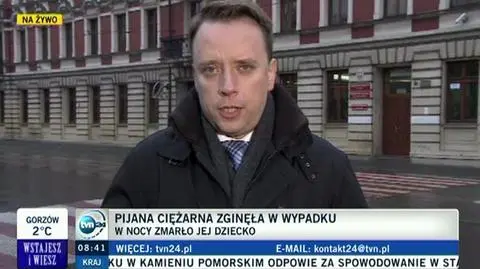 Zmarło dziecko pijanej ciężarnej. Kobieta zginęła w wypadku