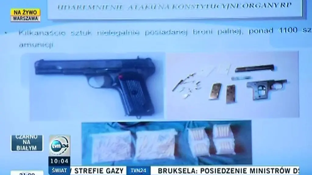 Znaleziono liczne materiały wybuchowe