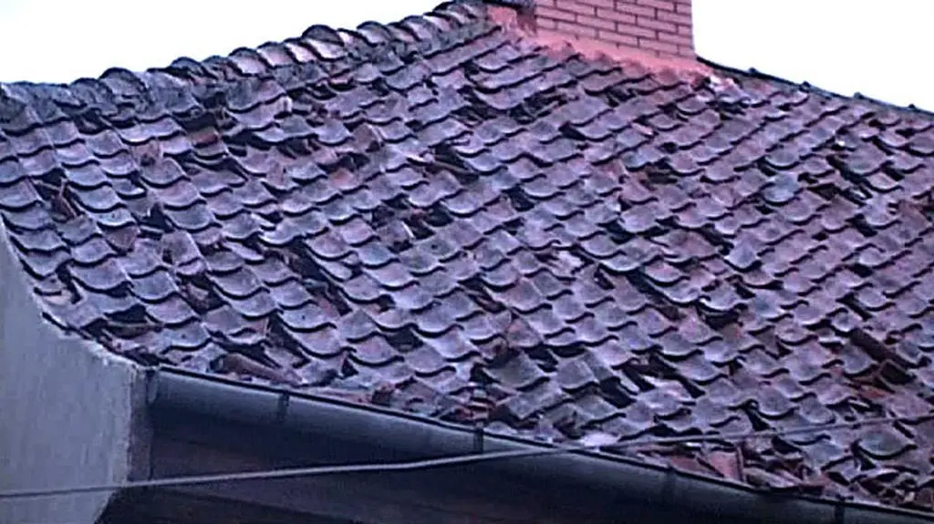 Zniszczone gospodarstwa pod Bisztynkiem 