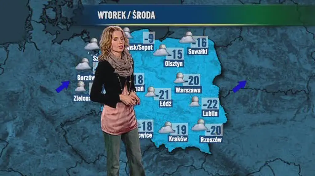 Zobacz prognozę pogody na nadchodzącą noc