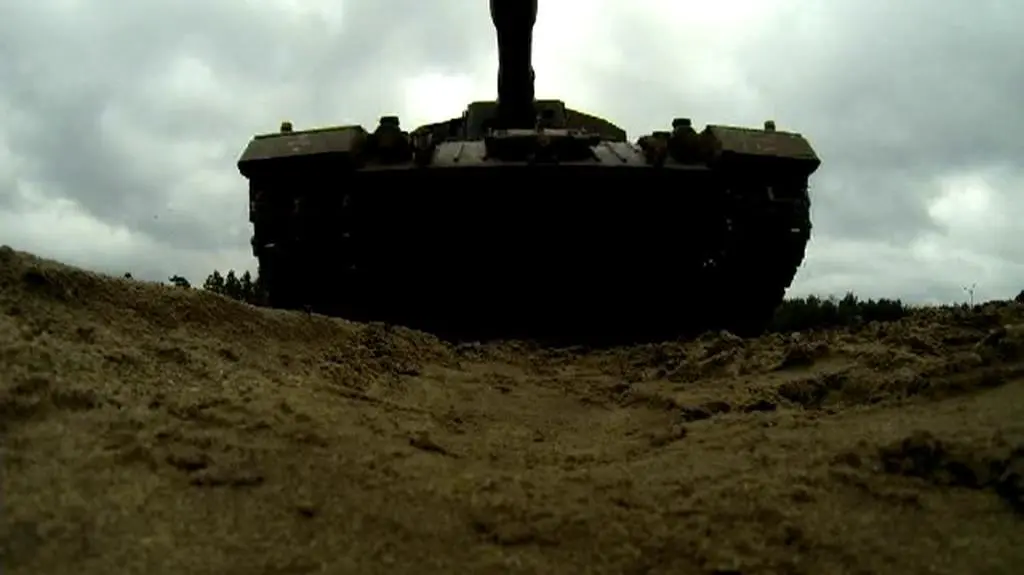 Żołnierze ćwiczyli możliwości leopardów w Świętoszowie 