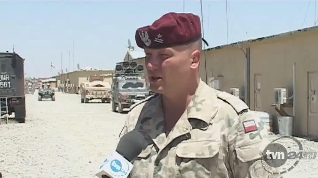 Żołnierze wspominają zmarłego kolegę