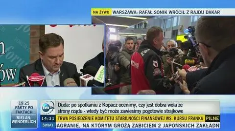 Związkowcy dają Kopacz czas do końca stycznia. "Wszyscy są w gotowości"
