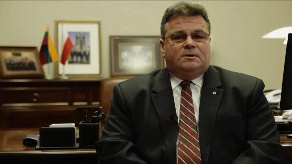 Życzenia od litewskiego ministra spraw zagranicznych 