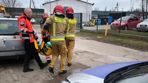 Leżała na podłodze, potrzebowała natychmiastowej pomocy