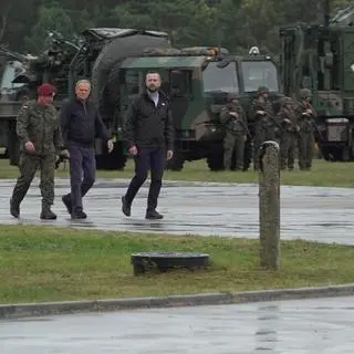 Konferencja na poligonie
