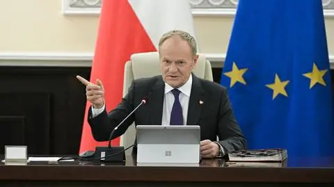 Tusk do człowieka prezydenta: pan jest u mnie, nie u siebie