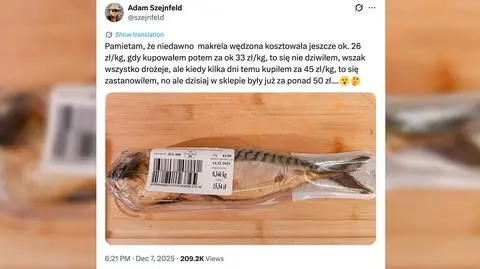 Wędzona makrela senatora KO. Po co politycy to robią?