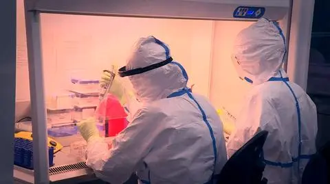 Laboratorium COVID-19 od środka