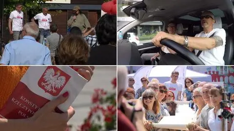 Tour de Konstytucja. Były brawa, ale też gorzkie  słowa 