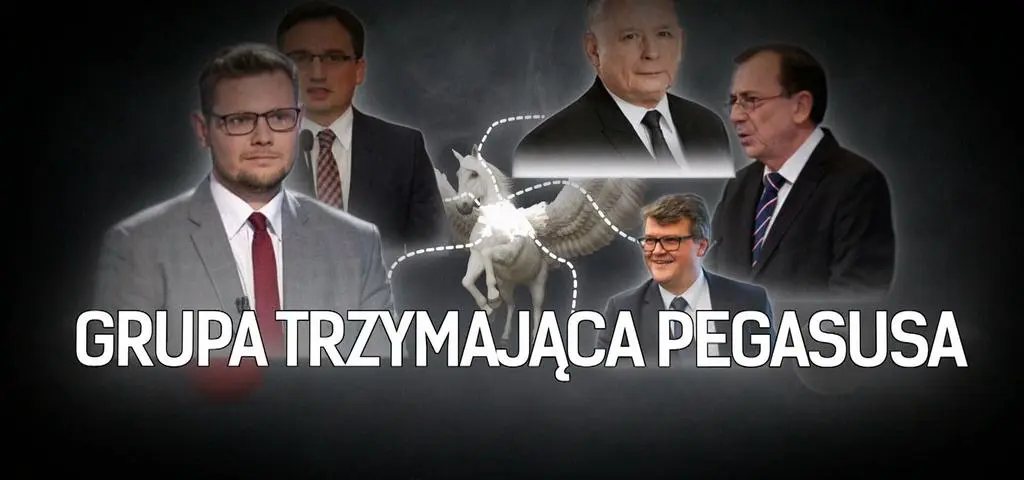 Grupa trzymająca Pegasusa 