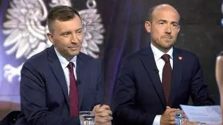 Borys Budka, Łukasz Schreiber, mec. Sylwia Gregorczyk-Abram