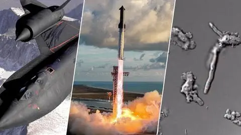 Przełomowy lot Starshipa, "ognista ameba" i powrót legendy zimnej wojny
