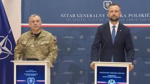 Gen. Kukuła: wczoraj w nocy doszło do dwukrotnego naruszenia przestrzeni powietrznej