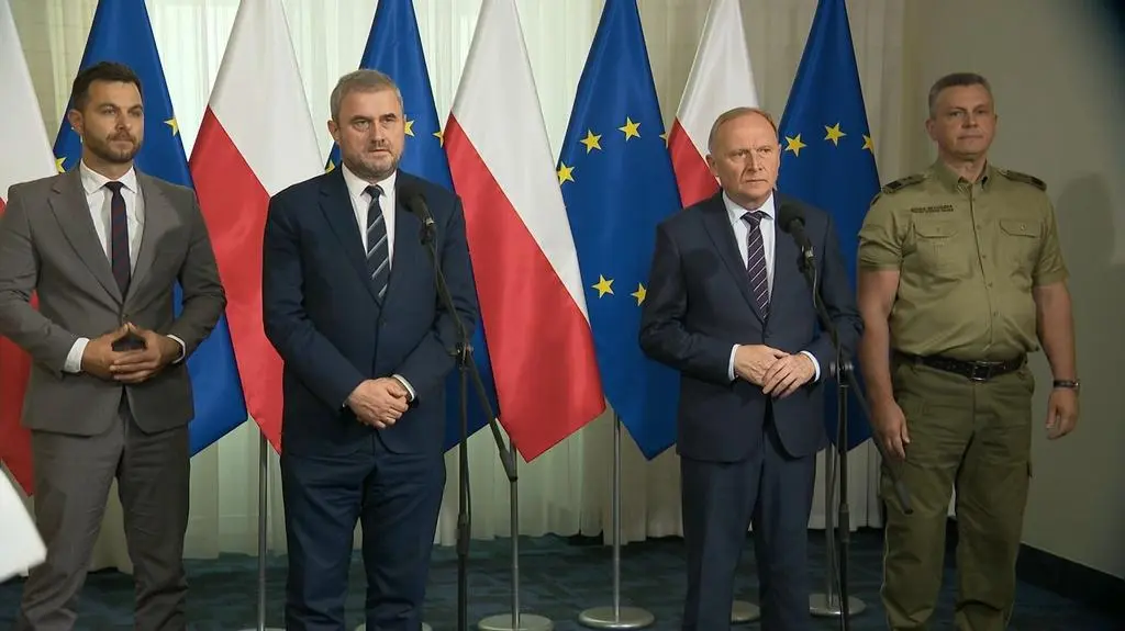 Kontrole na granicy. Konferencja wiceszefa MSWiA i służb