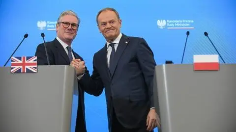 Tusk: mamy z Wielką Brytanią identyczne poglądy na sytuację w Ukrainie