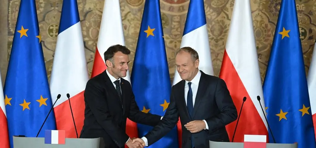 Konferencja Tuska i Macrona. Oglądaj w TVN24