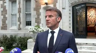 Macron: wszyscy zgadzamy się, że chcemy pokoju