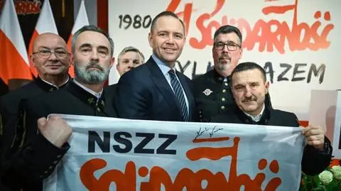 Karol Nawrocki podpisał umowę programową z NSZZ "Solidarność"