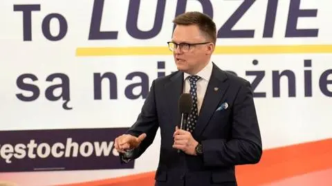 Hołownia: czas na prezydenta na trudne czasy