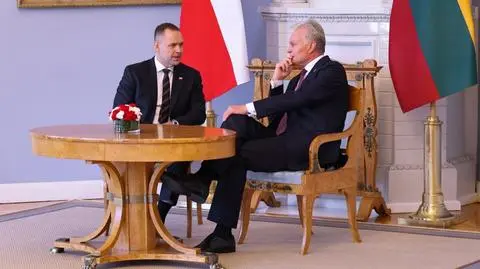 Nawrocki po spotkaniu z prezydentem Litwy: wspólnie patrzymy na rosyjskie zagrożenia
