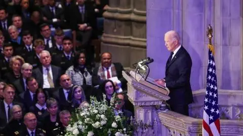Biden żegnał Jimmy'ego Cartera. "Jego przyjaźń i życie nauczyły mnie siły charakteru"