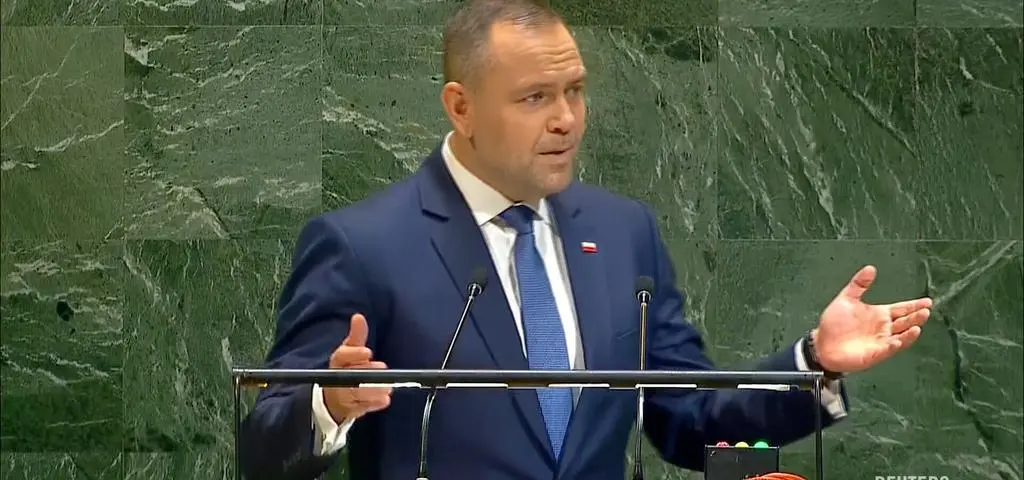 Nawrocki w ONZ: skończył się sen o końcu historii
