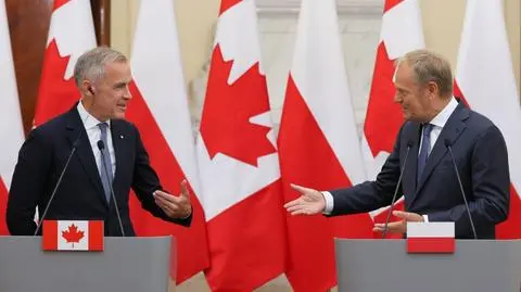 Tusk po spotkaniu z premierem Kanady: blisko współpracować