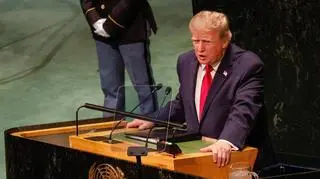 Trump na szczycie ONZ: oprócz Ameryki będziemy chronić Europę