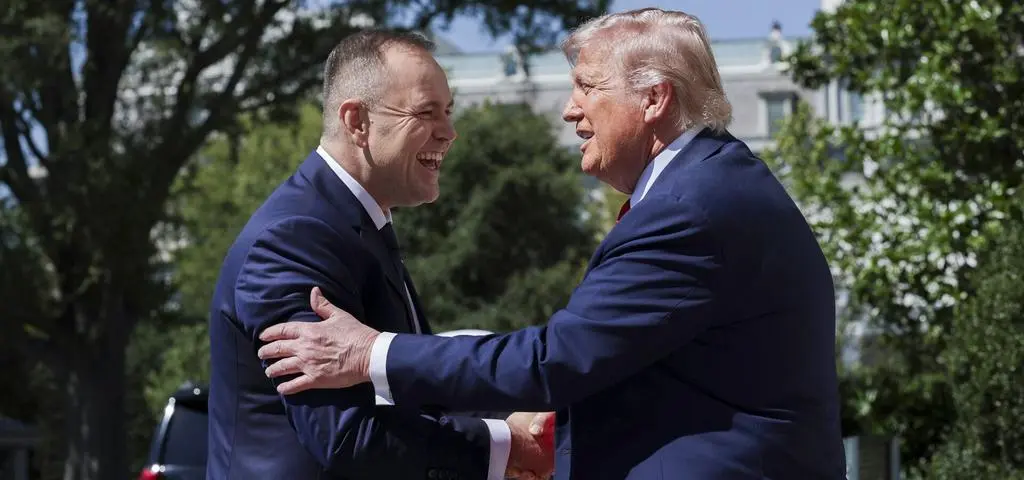 Nawrocki na gali MMA u Trumpa. "Nawet krótka rozmowa jest bezcenna"