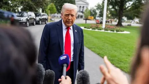 Zamieszanie po wywiadzie Trumpa. "Wydawało mu się, że odpowiada dobrze" 