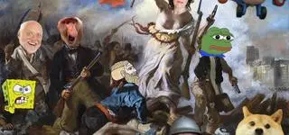 Bez świętości, bez cenzury. Historia opowiedziana memami