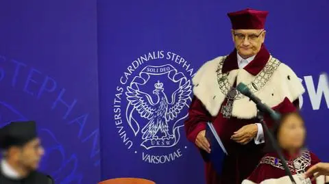 Ksiądz rektor i pani Emilia