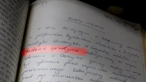 Notatka ze wskazaniem zabójcy